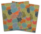 WraptorSkinz Vinyl Craft Cutter Designer 12x12 Sheets Flowers Pattern 03 - 2 Pack