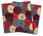 WraptorSkinz Vinyl Craft Cutter Designer 12x12 Sheets Flowers Pattern 04 - 2 Pack
