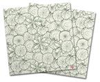 WraptorSkinz Vinyl Craft Cutter Designer 12x12 Sheets Flowers Pattern 05 - 2 Pack