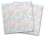WraptorSkinz Vinyl Craft Cutter Designer 12x12 Sheets Flowers Pattern 10 - 2 Pack