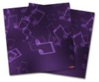 WraptorSkinz Vinyl Craft Cutter Designer 12x12 Sheets Bokeh Music Purple - 2 Pack