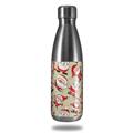 Skin Decal Wrap for RTIC Water Bottle 17oz Lots of Santas (BOTTLE NOT INCLUDED)