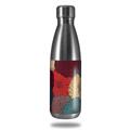 Skin Decal Wrap for RTIC Water Bottle 17oz Flowers Pattern 04 (BOTTLE NOT INCLUDED)