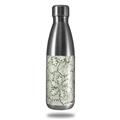 Skin Decal Wrap for RTIC Water Bottle 17oz Flowers Pattern 05 (BOTTLE NOT INCLUDED)