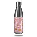 Skin Decal Wrap for RTIC Water Bottle 17oz Flowers Pattern 12 (BOTTLE NOT INCLUDED)