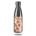 Skin Decal Wrap for RTIC Water Bottle 17oz Flowers Pattern 14 (BOTTLE NOT INCLUDED)