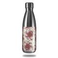 Skin Decal Wrap for RTIC Water Bottle 17oz Flowers Pattern 23 (BOTTLE NOT INCLUDED)