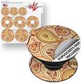 Decal Style Vinyl Skin Wrap 3 Pack for PopSockets Paisley Vect 01 (POPSOCKET NOT INCLUDED)