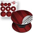 Decal Style Vinyl Skin Wrap 3 Pack for PopSockets VintageID 25 Red (POPSOCKET NOT INCLUDED)
