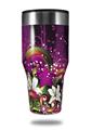 Skin Decal Wrap for Walmart Ozark Trail Tumblers 40oz Grungy Flower Bouquet (TUMBLER NOT INCLUDED) by WraptorSkinz