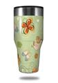 Skin Decal Wrap for Walmart Ozark Trail Tumblers 40oz Birds Butterflies and Flowers (TUMBLER NOT INCLUDED) by WraptorSkinz