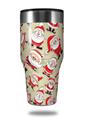 Skin Decal Wrap for Walmart Ozark Trail Tumblers 40oz Lots of Santas (TUMBLER NOT INCLUDED) by WraptorSkinz