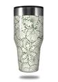 Skin Decal Wrap for Walmart Ozark Trail Tumblers 40oz Flowers Pattern 05 (TUMBLER NOT INCLUDED) by WraptorSkinz