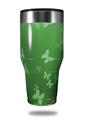 Skin Decal Wrap for Walmart Ozark Trail Tumblers 40oz Bokeh Butterflies Green (TUMBLER NOT INCLUDED) by WraptorSkinz