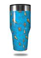 Skin Decal Wrap for Walmart Ozark Trail Tumblers 40oz Sea Shells 02 Blue Medium (TUMBLER NOT INCLUDED) by WraptorSkinz