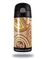 Skin Decal Wrap for Thermos Funtainer 12oz Bottle Paisley Vect 01 (BOTTLE NOT INCLUDED) by WraptorSkinz