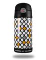 Skin Decal Wrap for Thermos Funtainer 12oz Bottle Locknodes 05 Orange (BOTTLE NOT INCLUDED) by WraptorSkinz