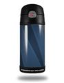 Skin Decal Wrap for Thermos Funtainer 12oz Bottle VintageID 25 Blue (BOTTLE NOT INCLUDED) by WraptorSkinz