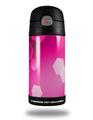 Skin Decal Wrap for Thermos Funtainer 12oz Bottle Bokeh Hex Hot Pink (BOTTLE NOT INCLUDED) by WraptorSkinz