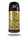 Skin Decal Wrap for Thermos Funtainer 12oz Bottle Crabs and Shells Sage Green (BOTTLE NOT INCLUDED) by WraptorSkinz