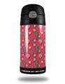 Skin Decal Wrap for Thermos Funtainer 12oz Bottle Seahorses and Shells Coral (BOTTLE NOT INCLUDED) by WraptorSkinz