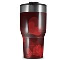WraptorSkinz Skin Wrap compatible with 2017 and newer RTIC Tumblers 30oz Bokeh Hearts Red (TUMBLER NOT INCLUDED)