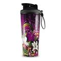 Skin Wrap Decal for IceShaker 2nd Gen 26oz Grungy Flower Bouquet (SHAKER NOT INCLUDED)
