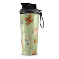 Skin Wrap Decal for IceShaker 2nd Gen 26oz Birds Butterflies and Flowers (SHAKER NOT INCLUDED)