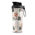 Skin Wrap Decal for IceShaker 2nd Gen 26oz Elephant Love (SHAKER NOT INCLUDED)