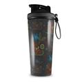 Skin Wrap Decal for IceShaker 2nd Gen 26oz Flowers Pattern 07 (SHAKER NOT INCLUDED)