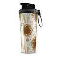 Skin Wrap Decal for IceShaker 2nd Gen 26oz Flowers Pattern 19 (SHAKER NOT INCLUDED)