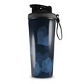Skin Wrap Decal for IceShaker 2nd Gen 26oz Bokeh Hearts Blue (SHAKER NOT INCLUDED)