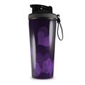 Skin Wrap Decal for IceShaker 2nd Gen 26oz Bokeh Hearts Purple (SHAKER NOT INCLUDED)
