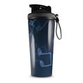 Skin Wrap Decal for IceShaker 2nd Gen 26oz Bokeh Music Blue (SHAKER NOT INCLUDED)
