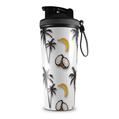 Skin Wrap Decal for IceShaker 2nd Gen 26oz Coconuts Palm Trees and Bananas White (SHAKER NOT INCLUDED)