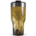 Skin Wrap Decal for 2017 RTIC Tumblers 40oz Summer Palm Trees (TUMBLER NOT INCLUDED)