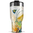 Skin Wrap Decal for 2017 RTIC Tumblers 40oz Water Butterflies (TUMBLER NOT INCLUDED)
