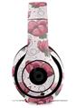 WraptorSkinz Skin Decal Wrap compatible with Beats Studio 2 and 3 Wired and Wireless Headphones Flowers Pattern 16 Skin Only (HEADPHONES NOT INCLUDED)