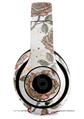 WraptorSkinz Skin Decal Wrap compatible with Beats Studio 2 and 3 Wired and Wireless Headphones Flowers Pattern Roses 20 Skin Only (HEADPHONES NOT INCLUDED)