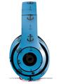 WraptorSkinz Skin Decal Wrap compatible with Beats Studio 2 and 3 Wired and Wireless Headphones Nautical Anchors Away 02 Blue Medium Skin Only (HEADPHONES NOT INCLUDED)