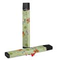 Skin Decal Wrap 2 Pack for Juul Vapes Birds Butterflies and Flowers JUUL NOT INCLUDED