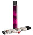 Skin Decal Wrap 2 Pack for Juul Vapes Bokeh Hearts Hot Pink JUUL NOT INCLUDED