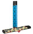 Skin Decal Wrap 2 Pack for Juul Vapes Nautical Anchors Away 02 Blue Medium JUUL NOT INCLUDED