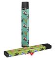 Skin Decal Wrap 2 Pack for Juul Vapes Coconuts Palm Trees and Bananas Seafoam Green JUUL NOT INCLUDED