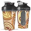 Decal Style Skin Wrap works with Blender Bottle 20oz Paisley Vect 01 (BOTTLE NOT INCLUDED)