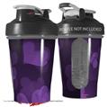 Decal Style Skin Wrap works with Blender Bottle 20oz Bokeh Hearts Purple (BOTTLE NOT INCLUDED)