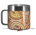 Skin Decal Wrap for Yeti Coffee Mug 14oz Paisley Vect 01 - 14 oz CUP NOT INCLUDED by WraptorSkinz
