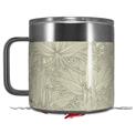Skin Decal Wrap for Yeti Coffee Mug 14oz Flowers Pattern 11 - 14 oz CUP NOT INCLUDED by WraptorSkinz
