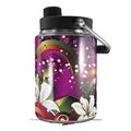 Skin Decal Wrap for Yeti Half Gallon Jug Grungy Flower Bouquet - JUG NOT INCLUDED by WraptorSkinz