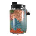 Skin Decal Wrap for Yeti Half Gallon Jug Flowers Pattern 01 - JUG NOT INCLUDED by WraptorSkinz